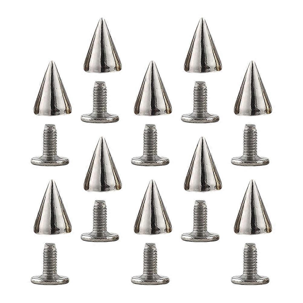 Iron Decorative Rivets Cone Shoes Rivets for DIY Projects 200Sets