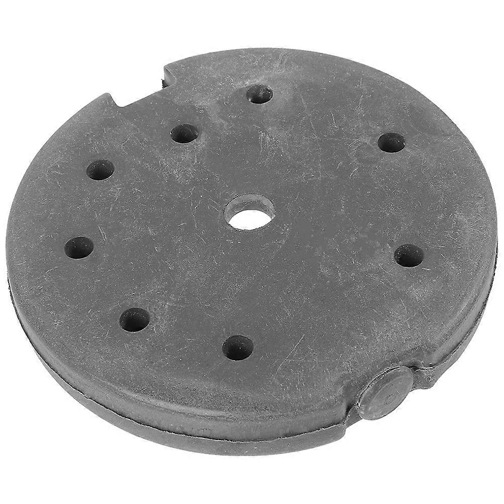 Black Round Table Lamp Base 2Pcs for Bedroom Decoration and Office Table Decoration Made of Iron Material for Stability