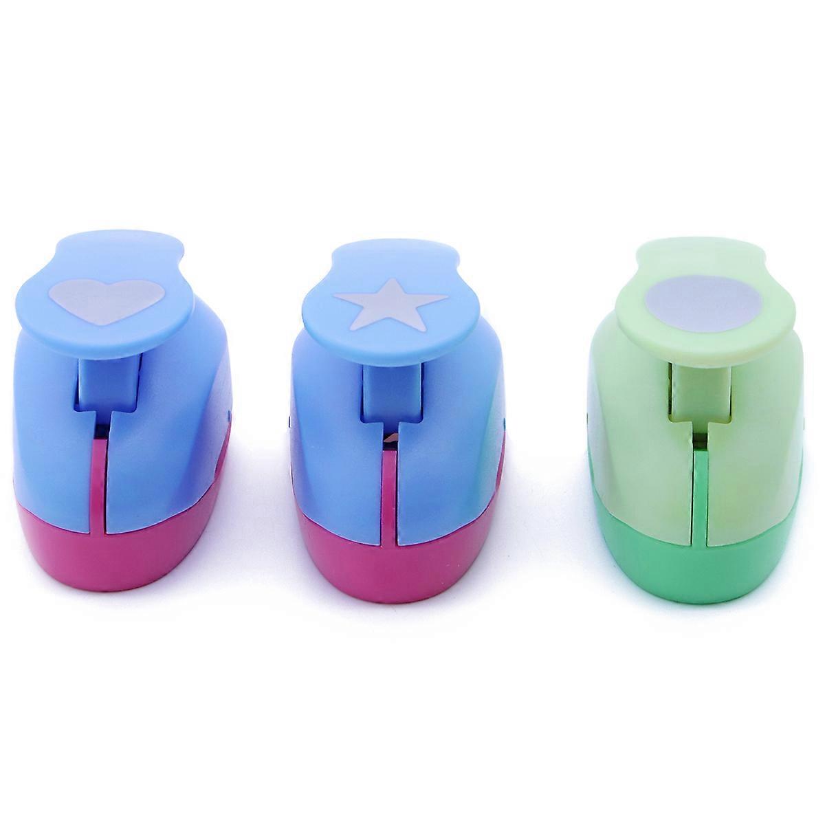 Craft Punch Tool Paper Punches for Crafts 6Pcs Handmade Shape Scrapbooking Tool
