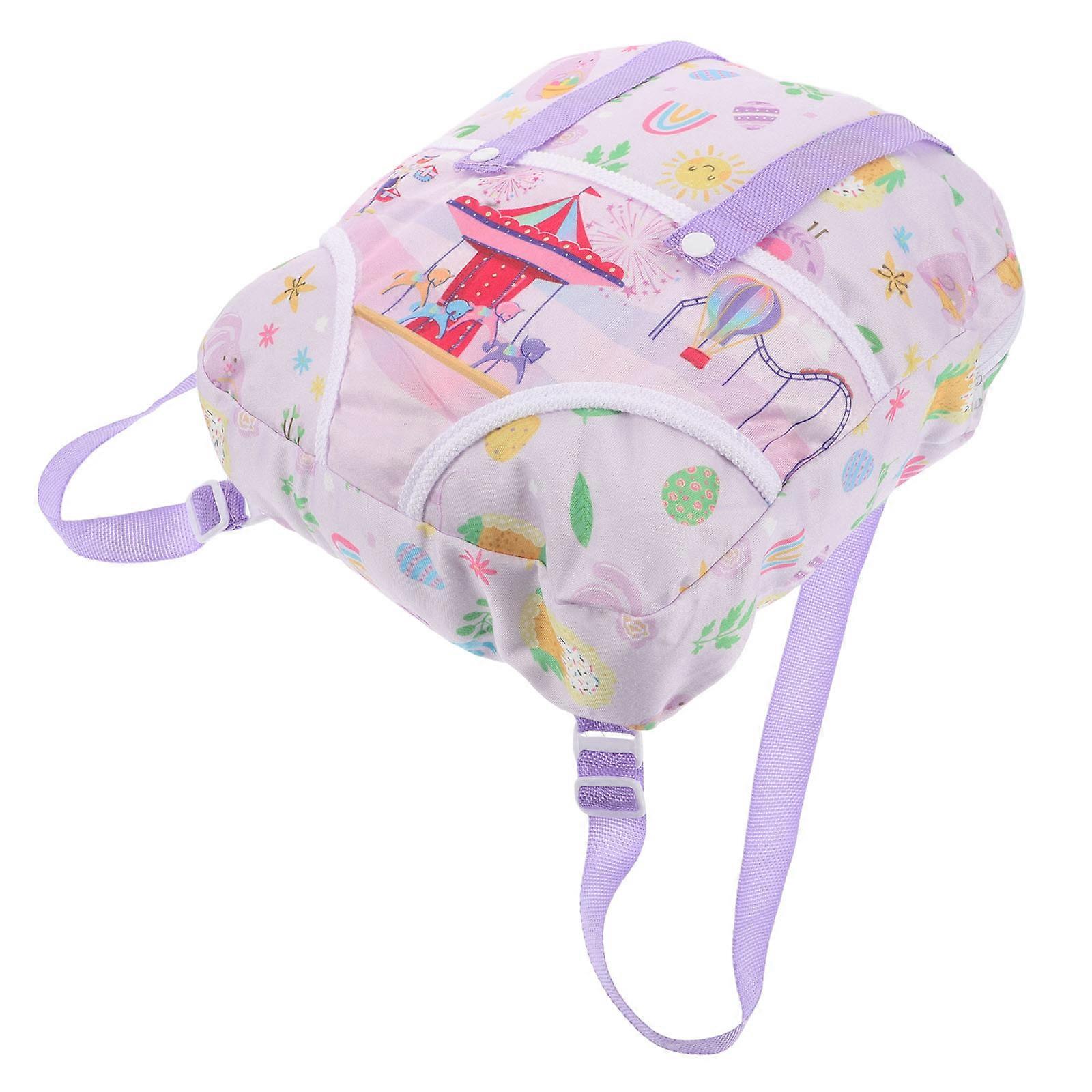 Baby Doll Backpack with Adjustable Straps for Carrying Accessories