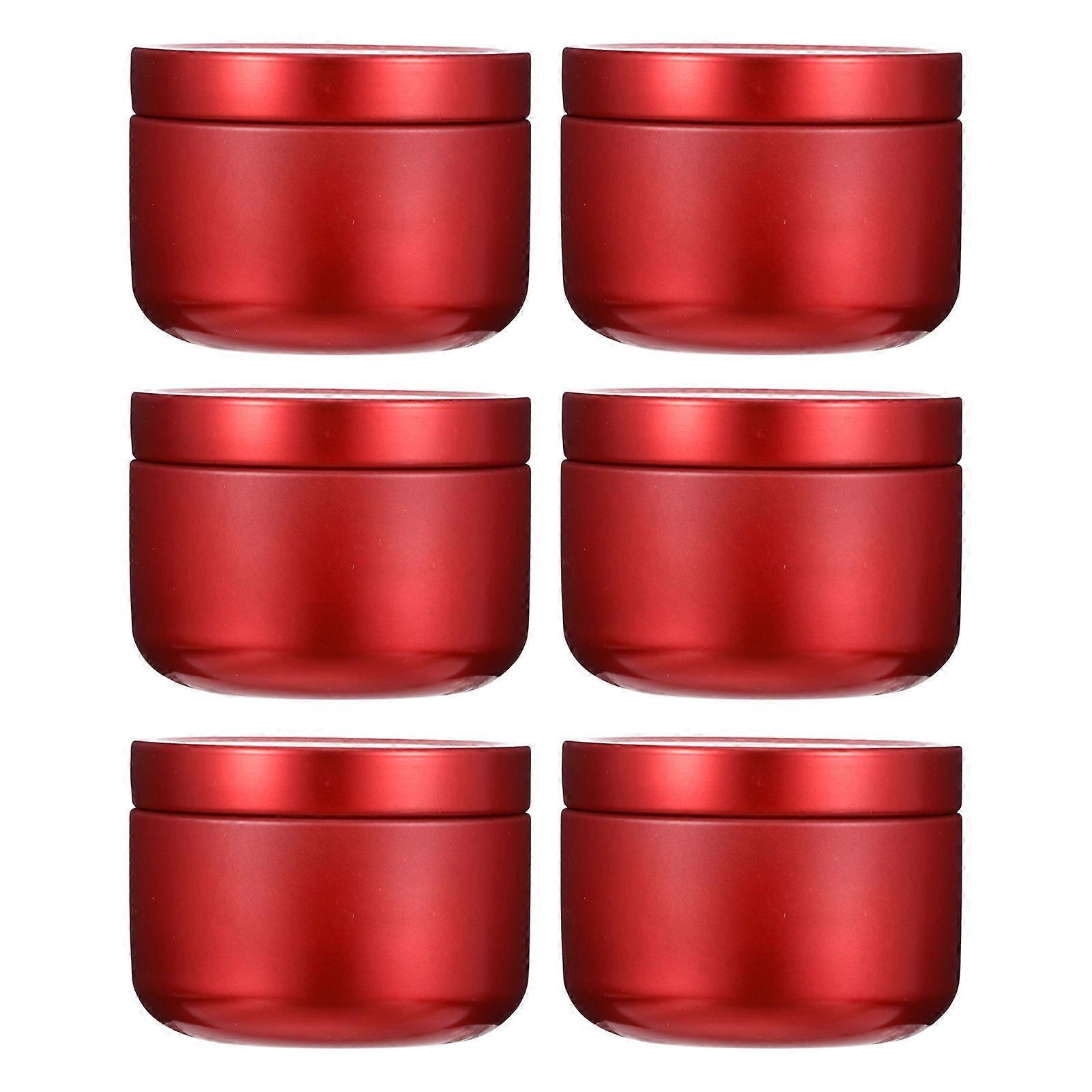 Metal Tea Jars Round for Storage 30Pcs Universal Tinplate Set