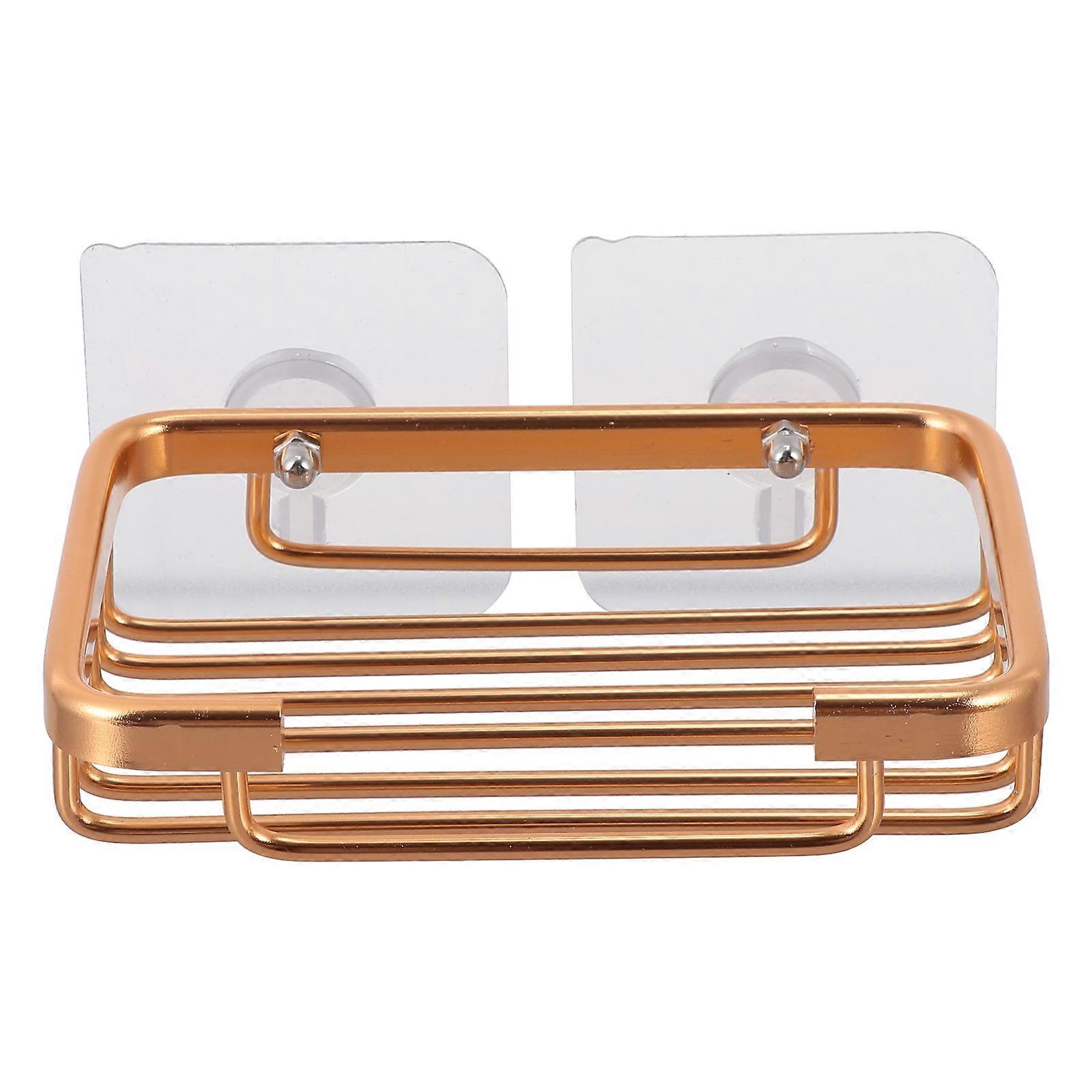 Aluminium Soap Saver Holder for 2Sets Self-Draining Bathroom Storage