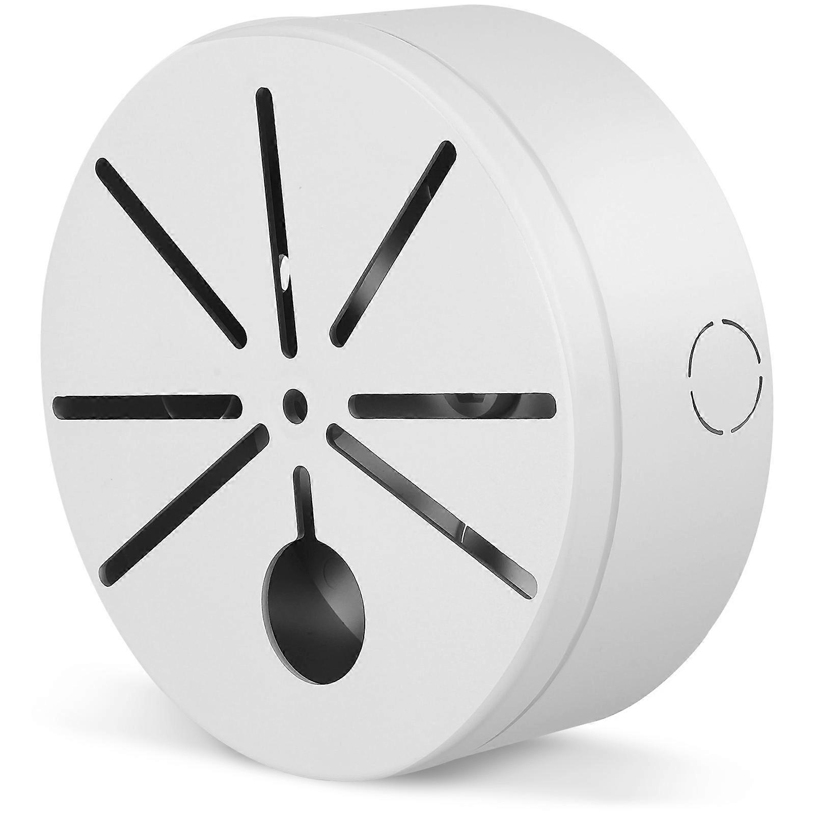 Outdoor Security Camera Junction Box Round for Protection 4Pcs White