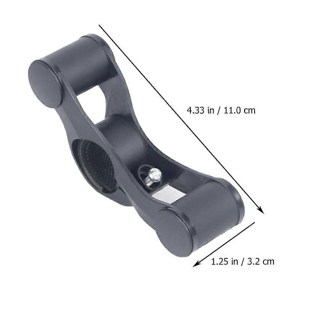 Multi-function Bike Accessories Handlebar Extender For Outdoor Riding Black Plastic Camera Attachment 1Set
