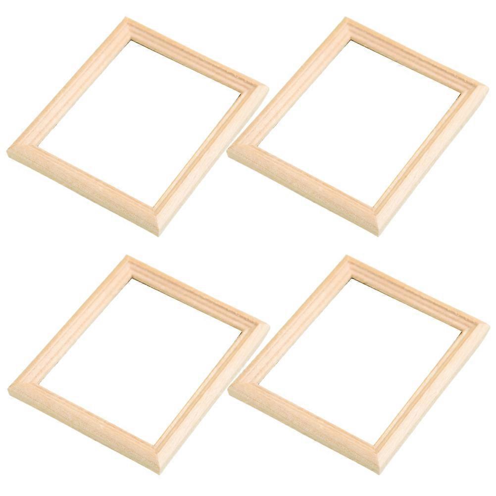 Wooden Picture Frames Mini Photo Frames for Decoration 20Pcs Pack
