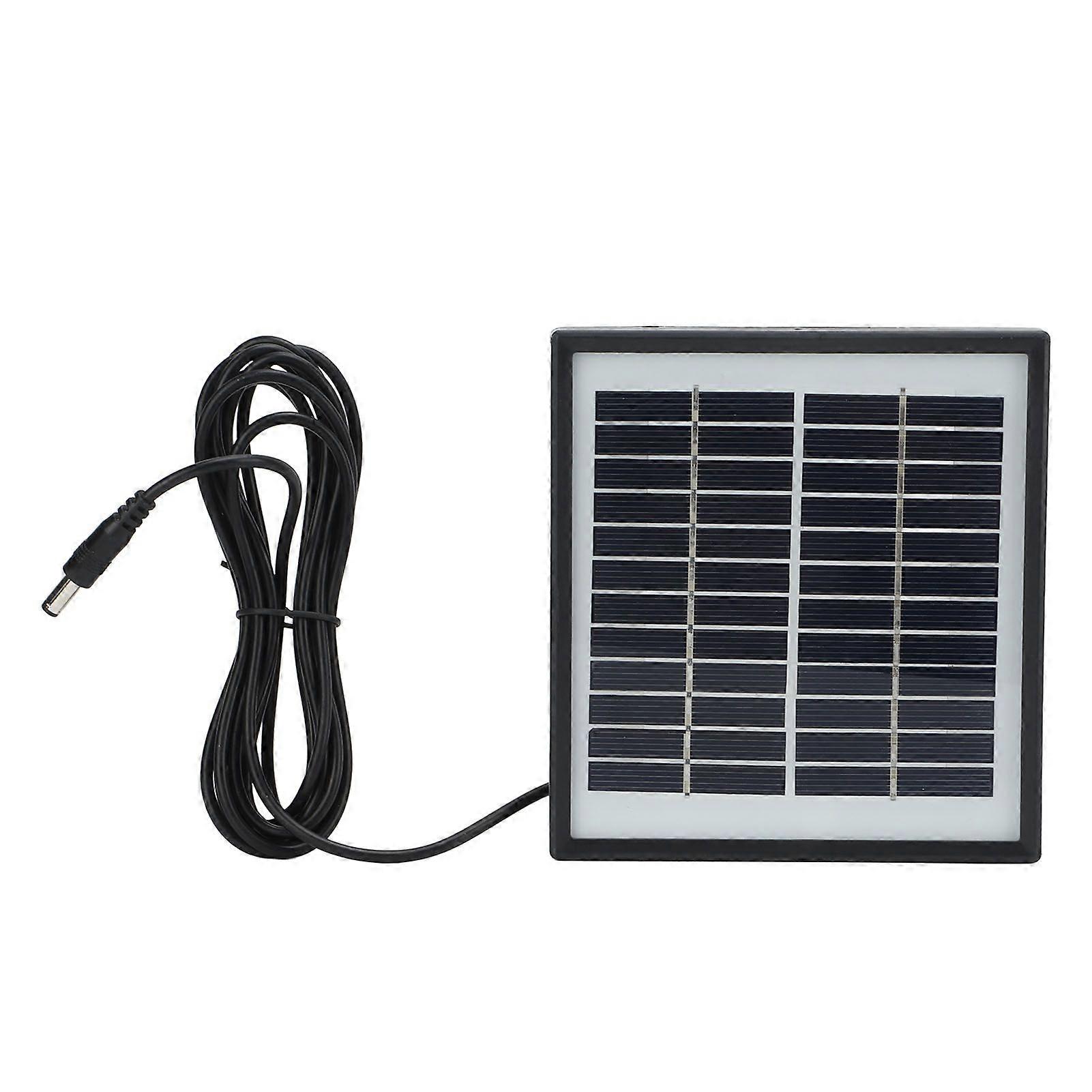2W 12V Solar Panels Polysilicon High Conversion Rate Energy Saving Solar Panel Charger with Frame for Automobile Tourism