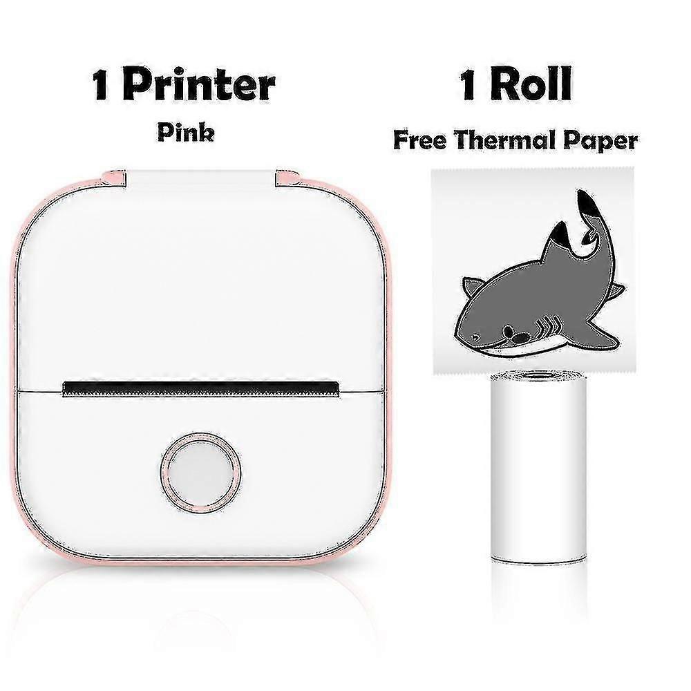 Phomemo T02 Mini Printer Portable Printer Sticker Wireless Inkless Pocket Printer S