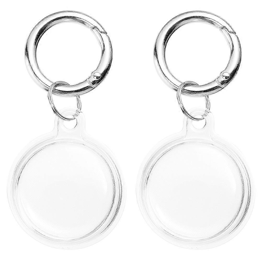 Outdoor Pet Protection Case Compatible with Airtags Made from Multi Tpu Material for Protection 2Pcs