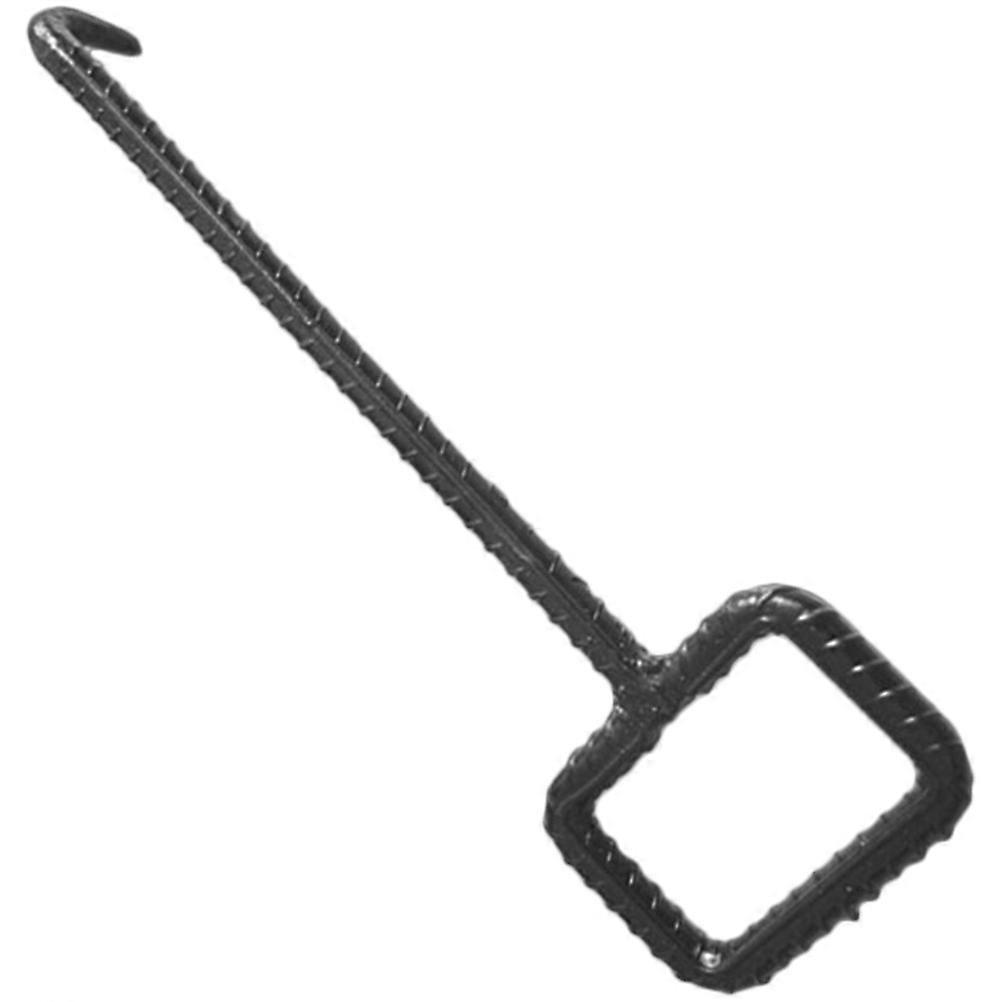 Manhole Cover Hook Lifting Tool Designed For Sewer Maintenance Personnel With Rectangular Shape And Corrosion Resistant Feature 2Pcs