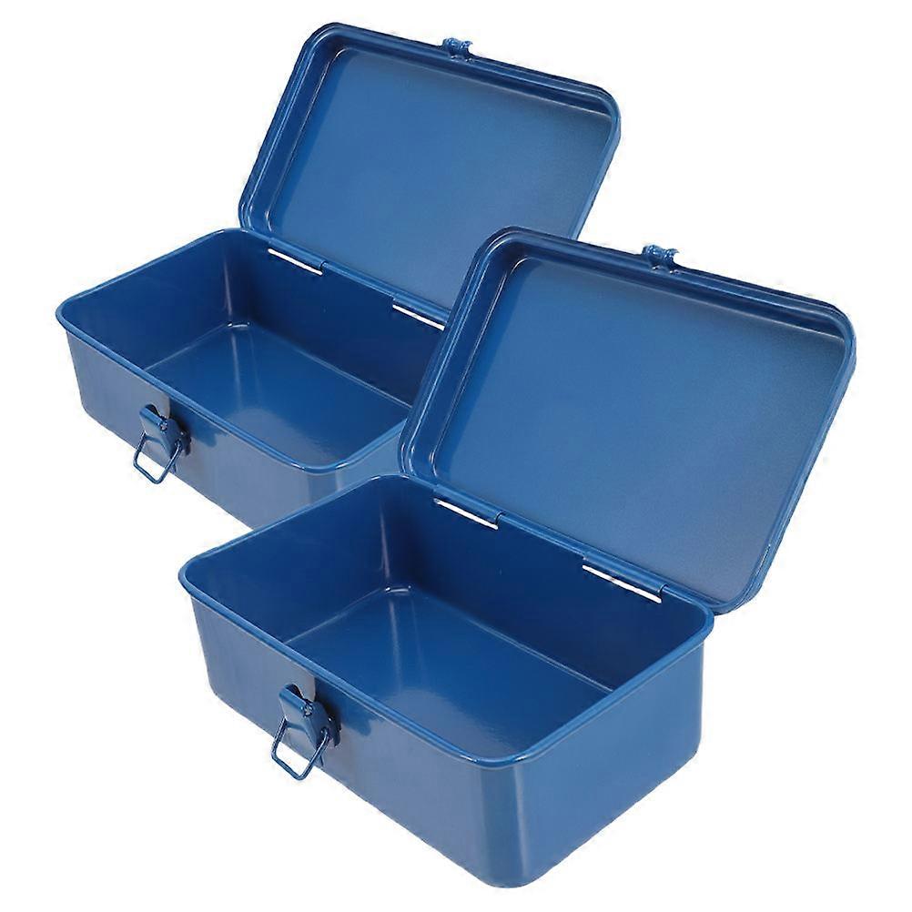 Garage Tool Box Heavy Duty Iron Tool Box for Storage 4Pcs Waterproof