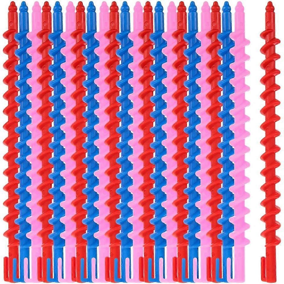 Perm Rods, 20 PCS Assorted Color Hair Rollers Set