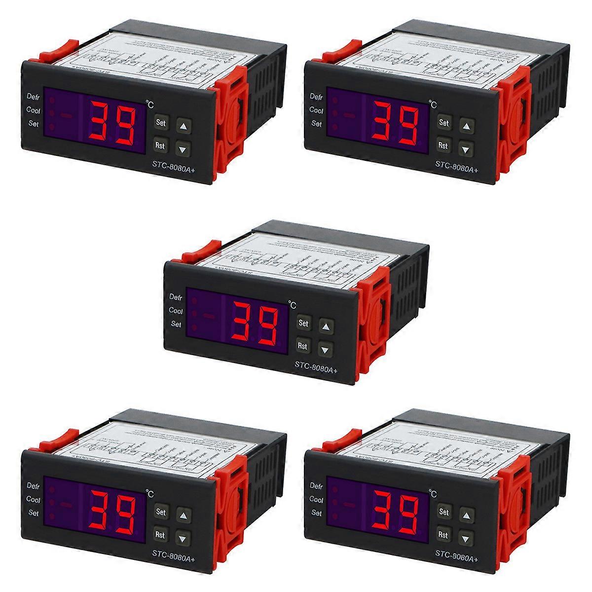 -8080A+Digital Temperature Controller 220V Regulator Hygrometer