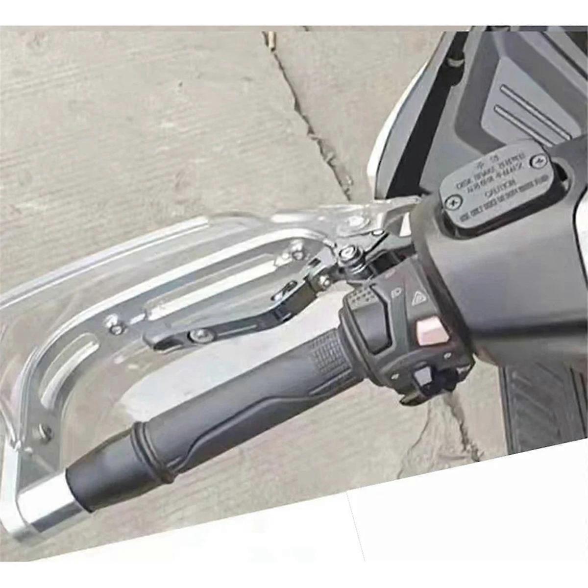 Motorcycle Handguard Wind Deflector Shield Hand Protector Black