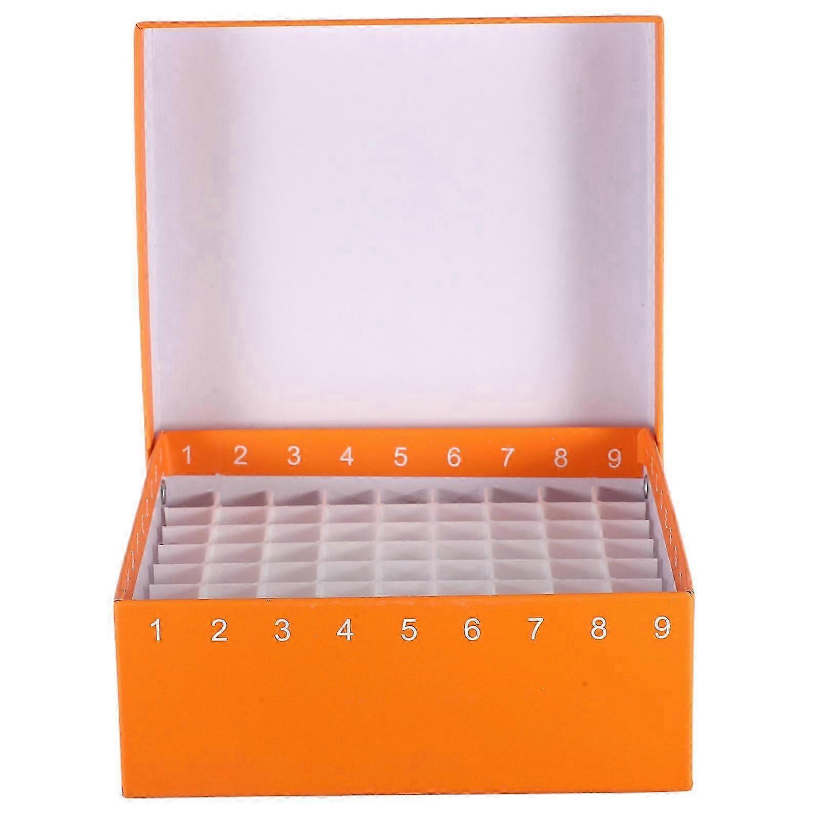 Sturdy Laboratory Test Tube Freezer Storage Box for Sample Preservation  Versatile Use in Labs and Research Institutions