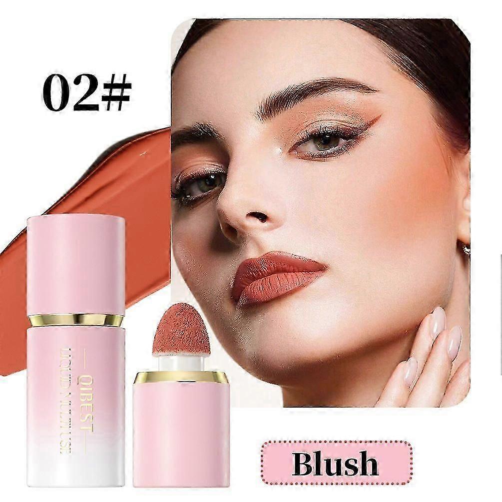 3pcs リキッド チーク + ハイライト + 頬の輪郭、軽量、長持ち、防水リキッド、ナチュラルな外観、どんな肌にも簡単になだめることができます