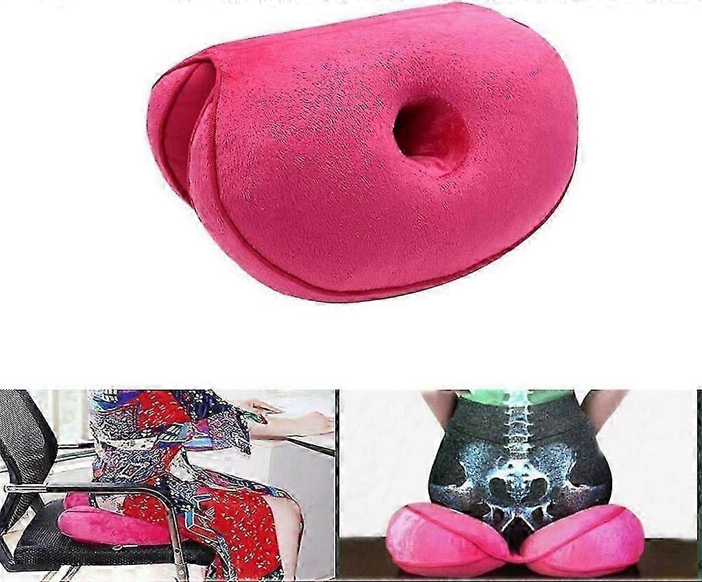 Orthopedic Memory Foam Cushion, Relieves Sciatica, Tailbone, and Hip Pain