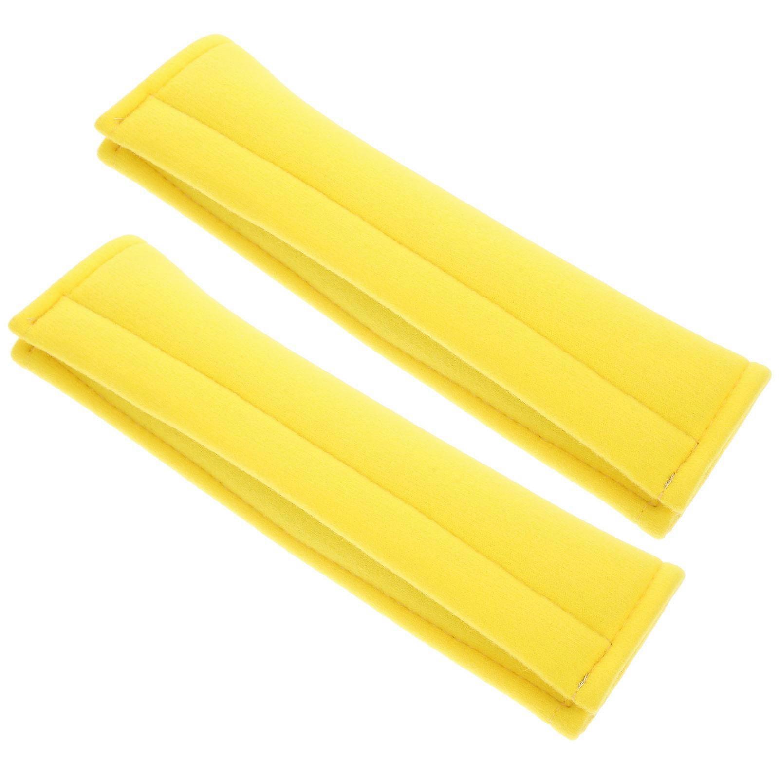 Cushion Strap Covers For Car Seat Straps Designed For Driving In Universal Style Featuring Polyester Material In 2Pack