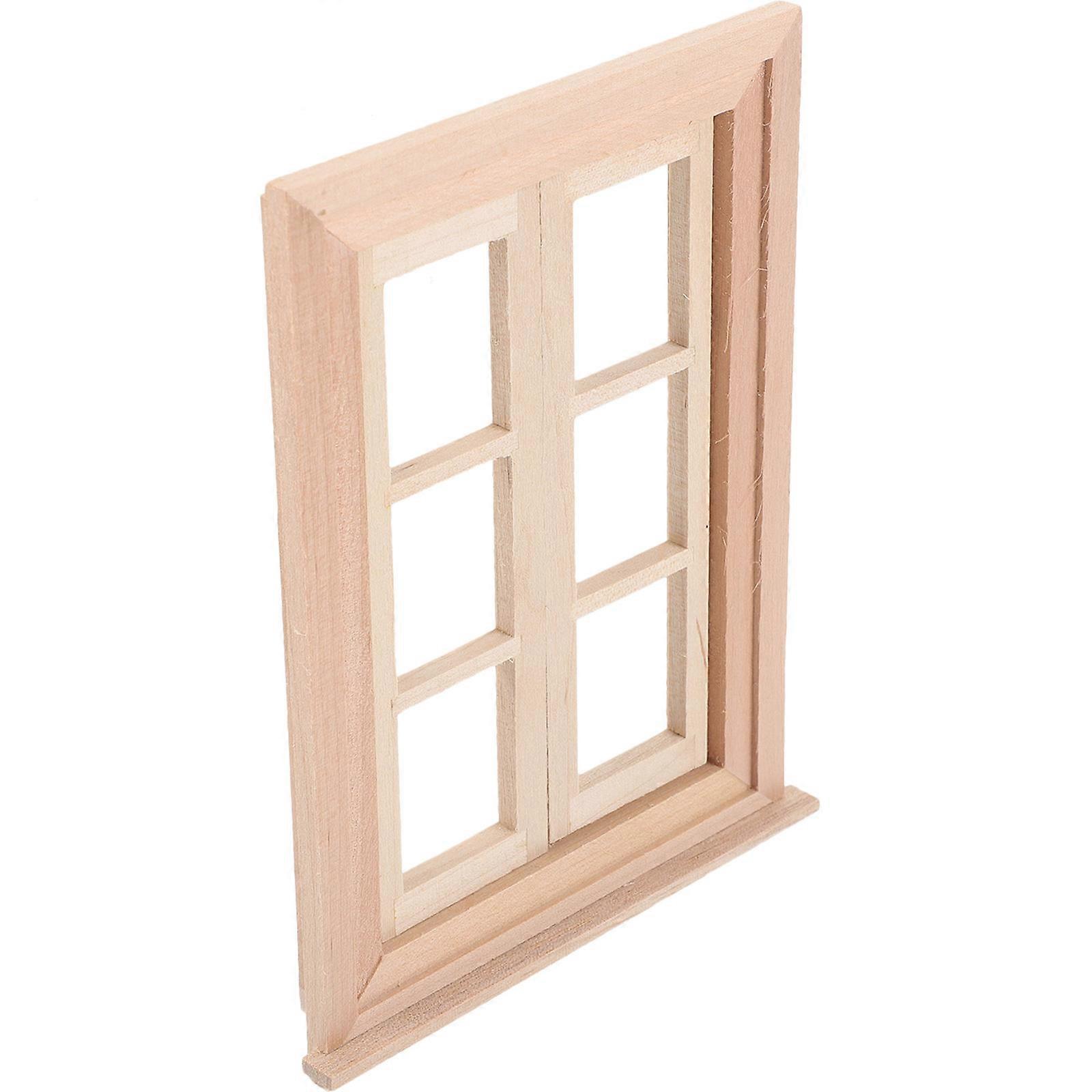 Miniature Furniture Model Toy Decorative Dollhouse Miniature Furniture Rectangular Simple Chic Style 1Set