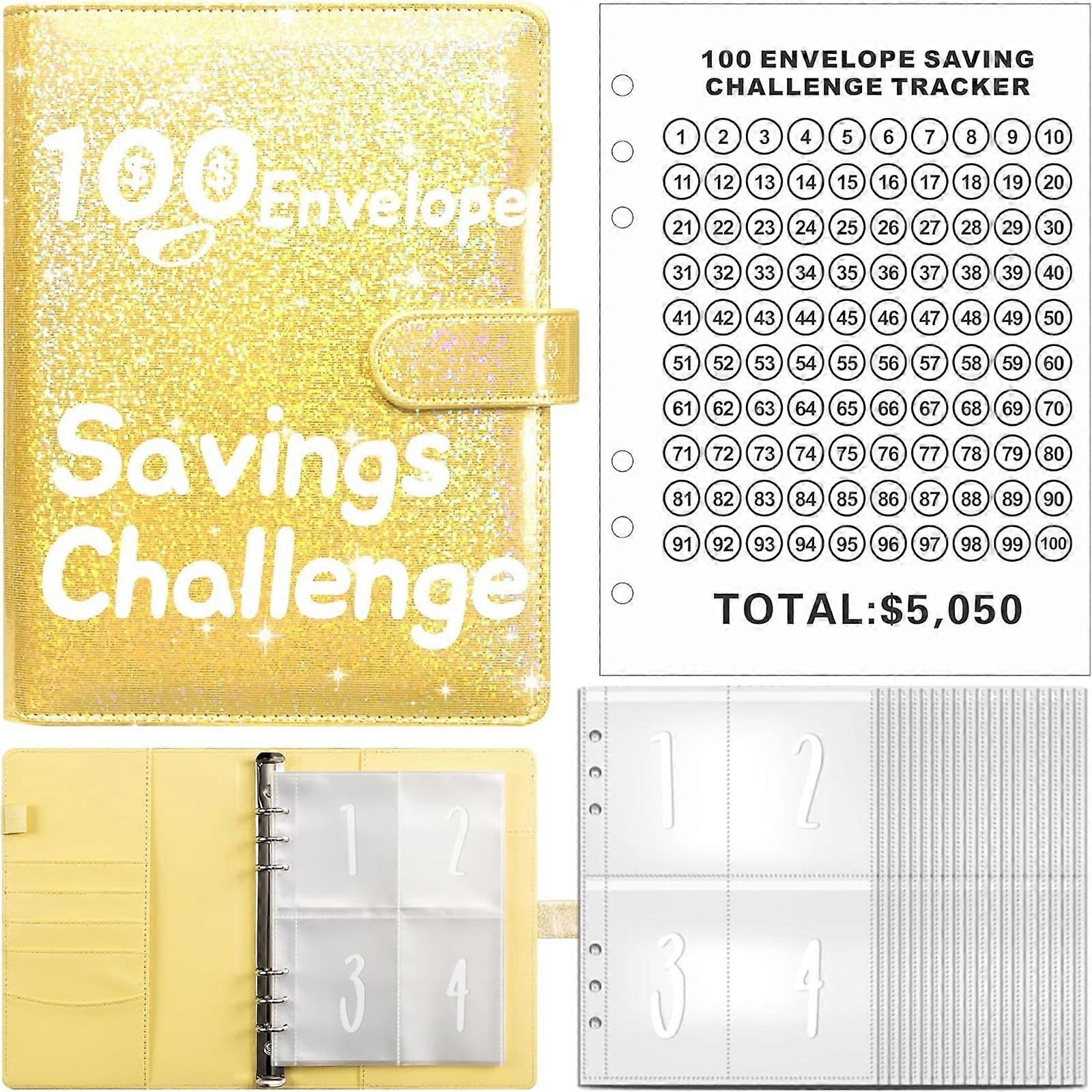 100 Envelope Saving Challenge Envelopes For Saving Fun And Easy Way To Saving School Office Supplies