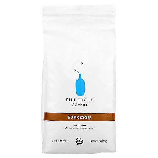 Blå flaskekaffe, kaffe, hele bønner, espresso, 340 g