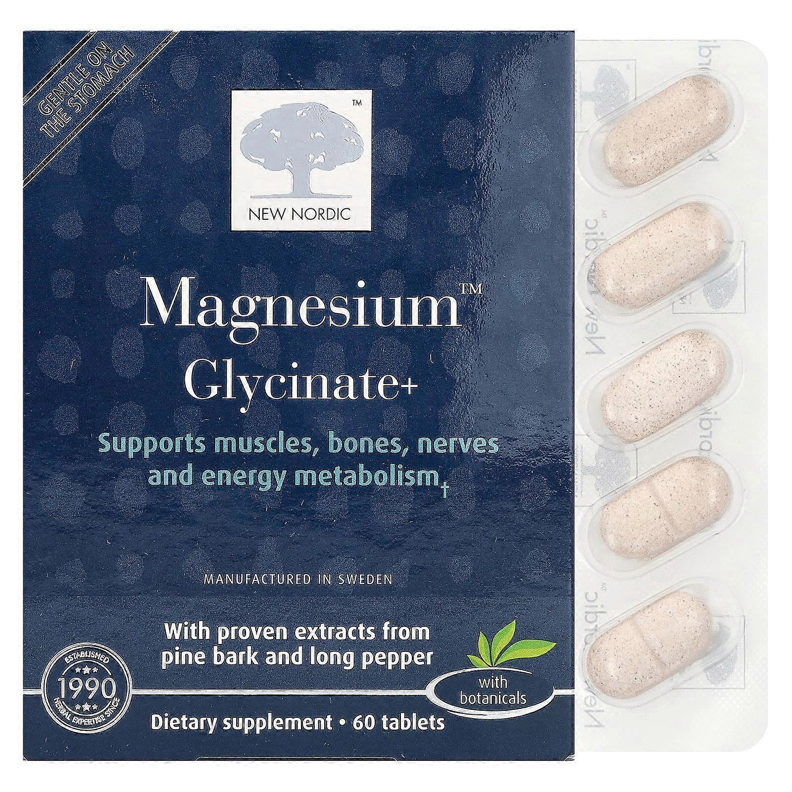 MagnesiumÃÂÃÂ¢ÃÂÃÂÃÂÃÂÃÂÃÂÃÂÃÂÃÂÃÂÃÂÃÂ¢ Glycinate+, 60 Tablets
