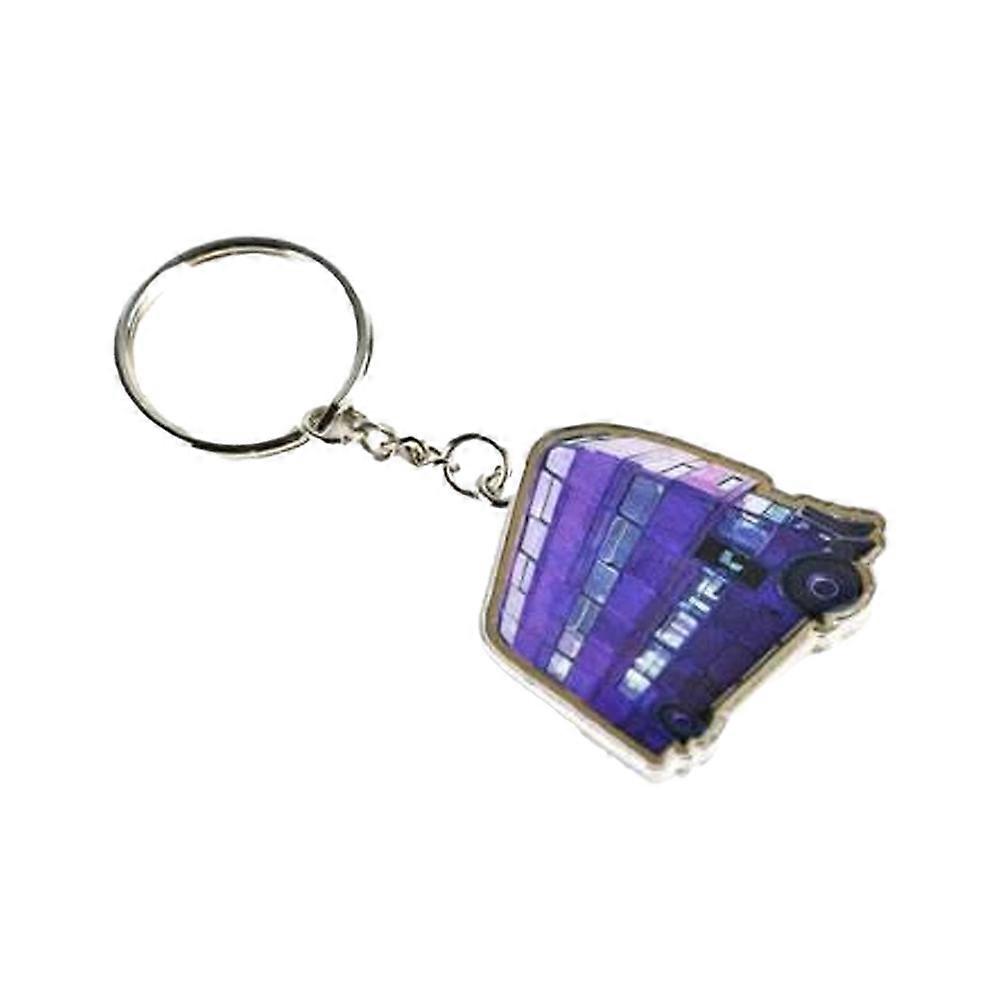 Harry Potter Knight Bus Metal Keyring