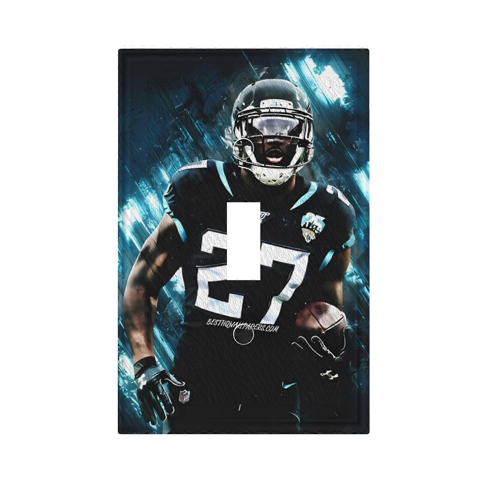 Jaguars Switching Lights Single Leather Roman Frame Switch Panel Wall Panel Single Double/Pull Light Switch