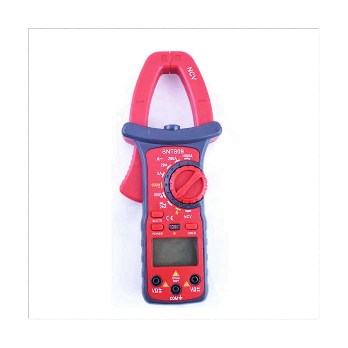 SNT809 Electrical Digital Clamp Meter Double Open Current Clamp Meter High Precision Multimeter