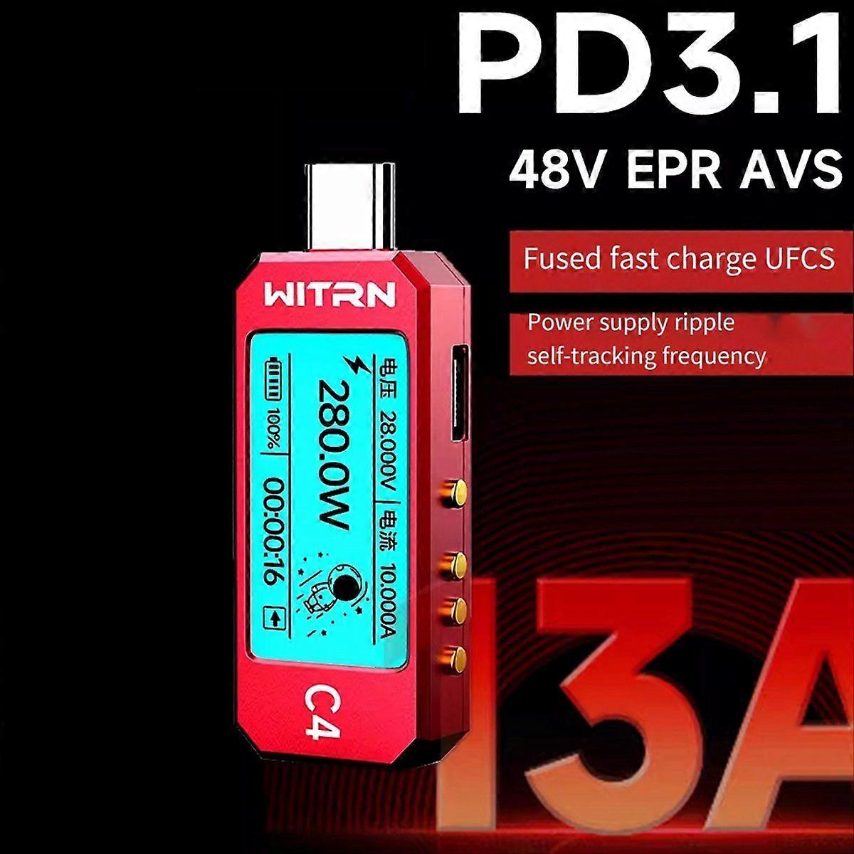 Witrn C5 Tester USB Voltage and Current Meter 28V Tester