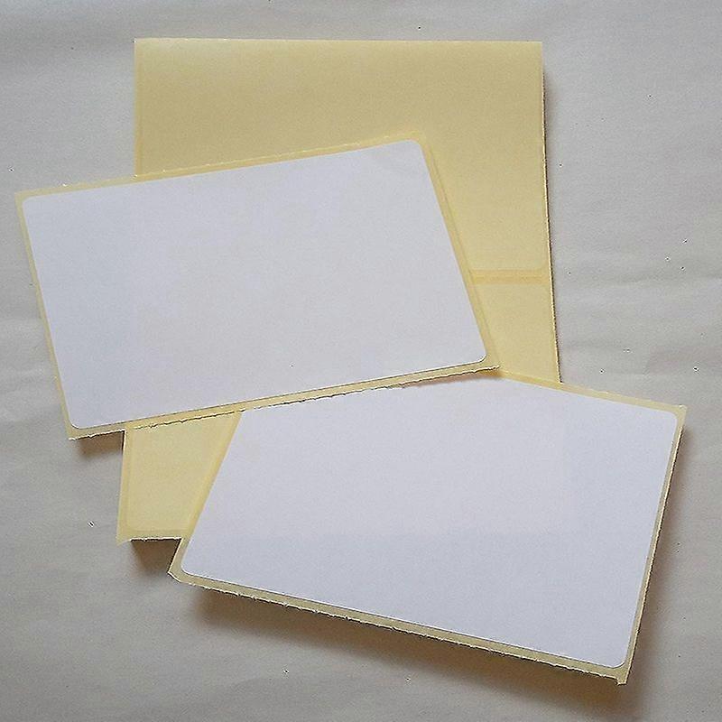 Large Plain White Sticky Self Adhesive Postage Parcel Address Labels