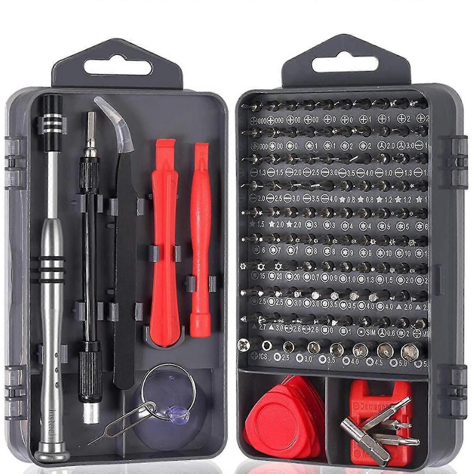 Hand Tool Notebook Repair Tools 115 In 1 Durable Creative Red Blue Surdy Plasic Lightweight And Compact D