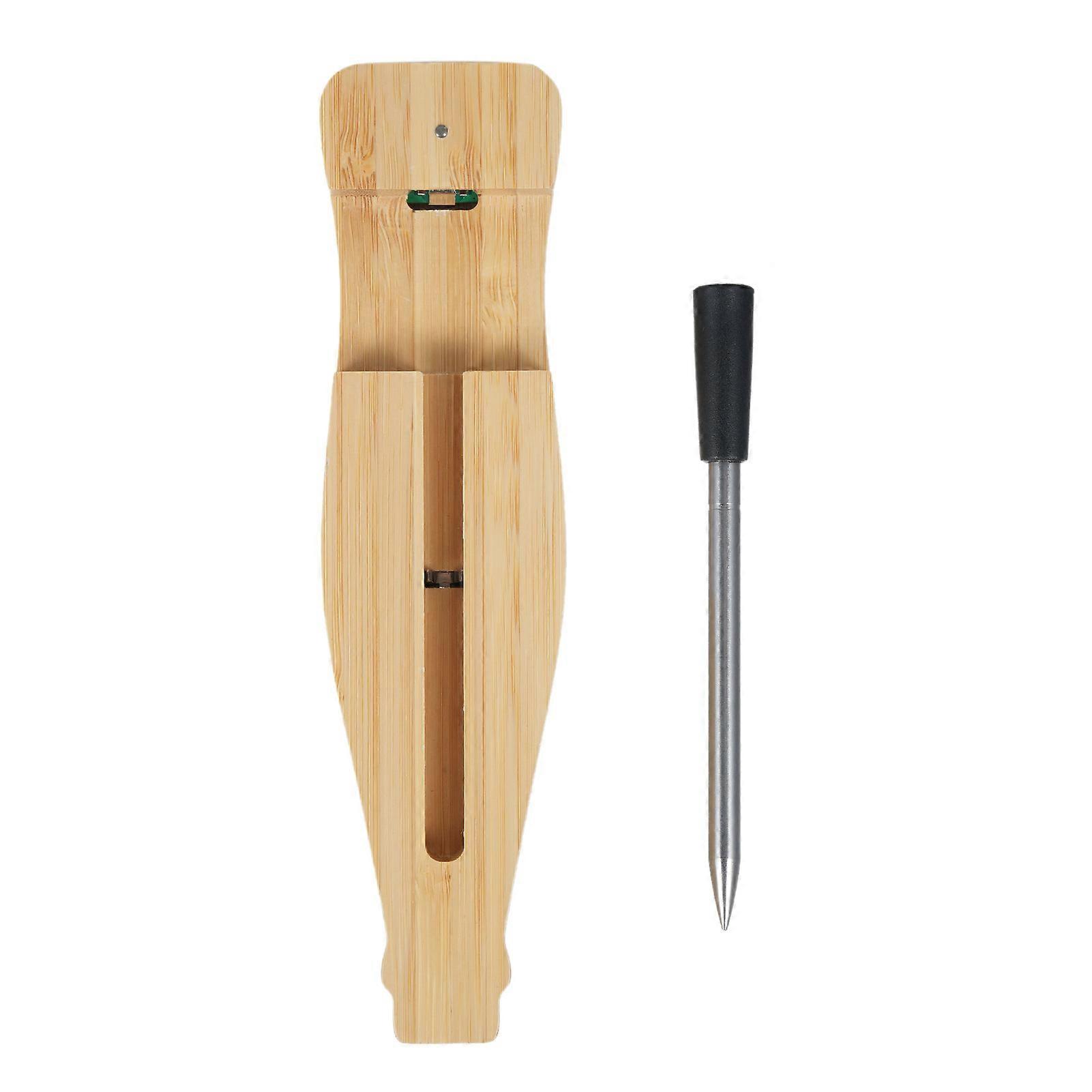 Meat Thermometer with BT 164ft Wireless Thermometer Smart Food Thermometer Temperature Gauge with USB Charging Cable for Oven Gril