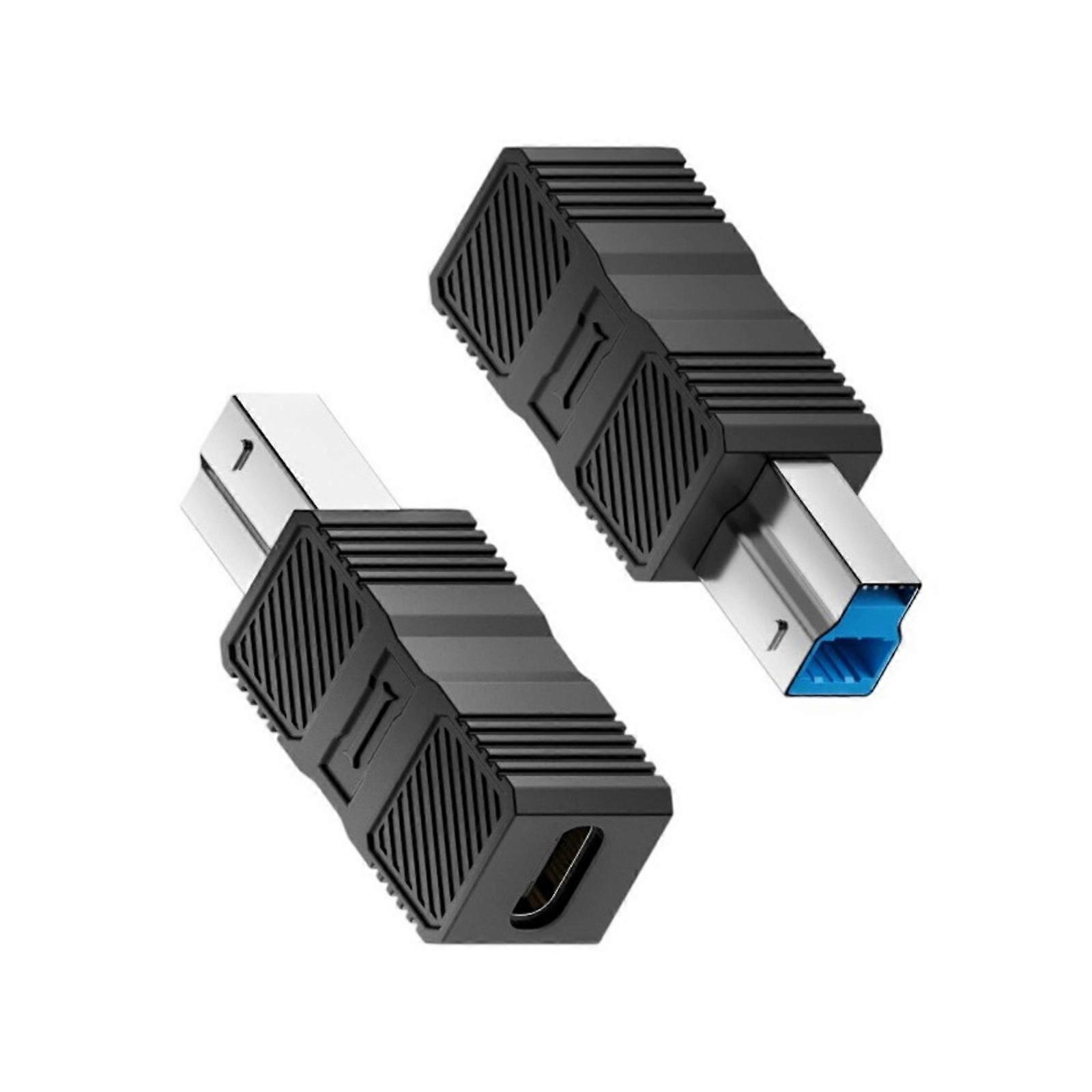 USB3.0 B Male to A male/female Adapter To Type C Converter For Rapid Data Transfer Between Devices Multicolor