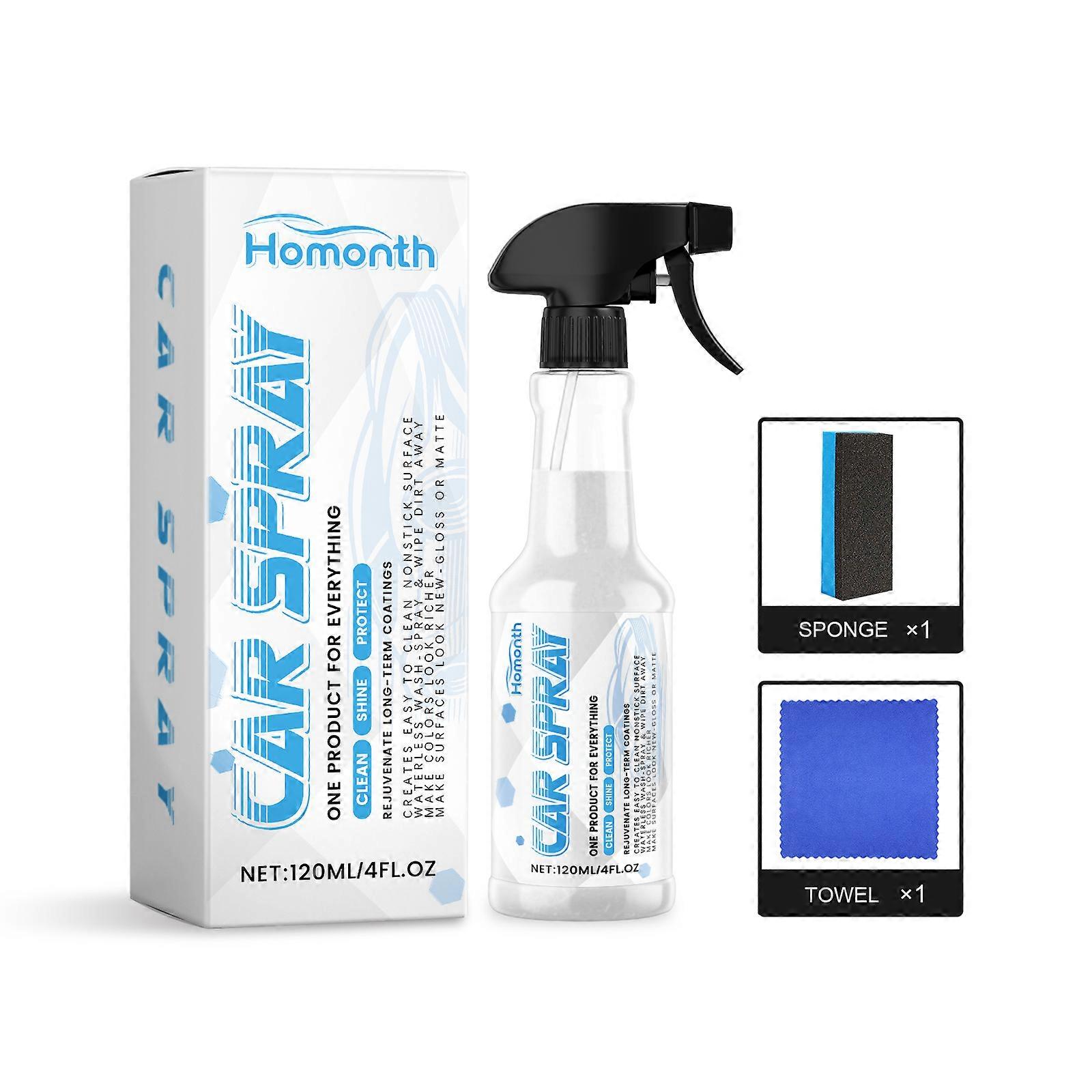 Homonth Multi-Functional Coating Spray Set Car Paint Surface Protection Coating Lasting Gloss Protection