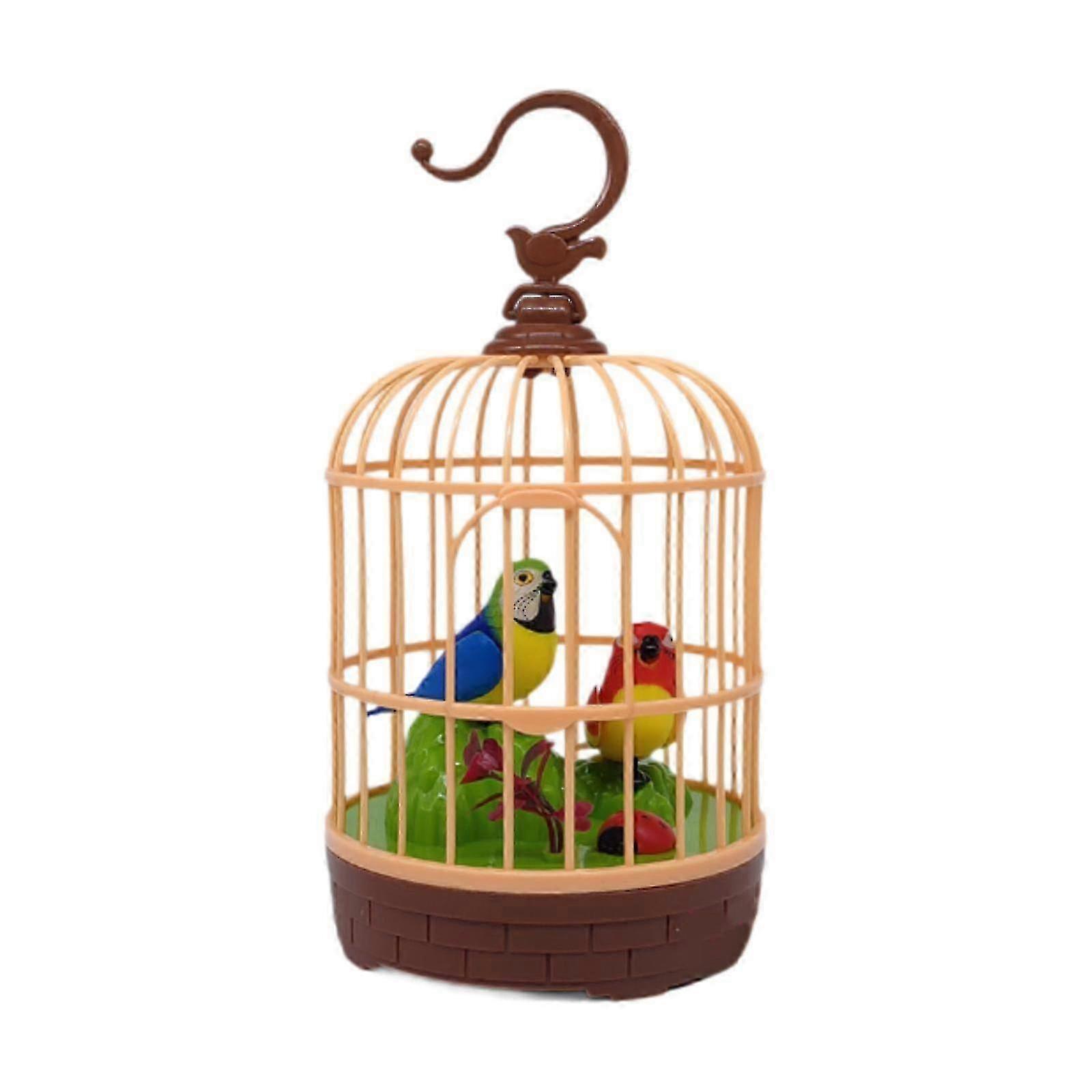Ptáci Ptačí klec Hračky Pohyby Papoušek Ptáci Hračky pro děti Dítě 4.2 x 7.8