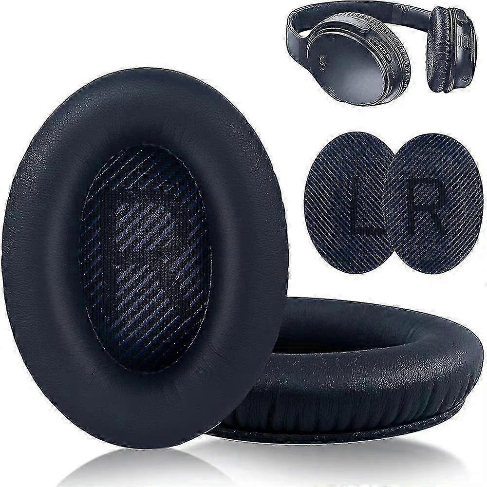 Replacement Soft Memory Foam Ear Cushions for Bose QC35/25/15 Headphones