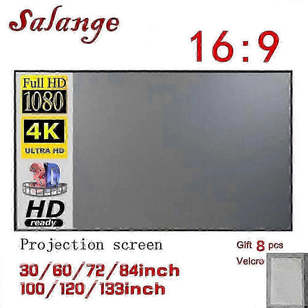 2025 Projector Screen Fabric 100 120 inch Screen Projection Portable Reflective Cloth For XGIMI H3 H2 YG400 for Xiaomi Beamer