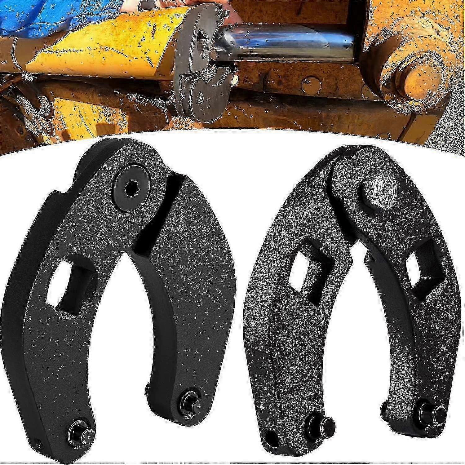 (set Of 2) 1266 Adjustable Gland Nut Wrench & 7463 Universal Hydraulic Cylinder Spanner Wrench For Most Farm And Construction Equipment Edition