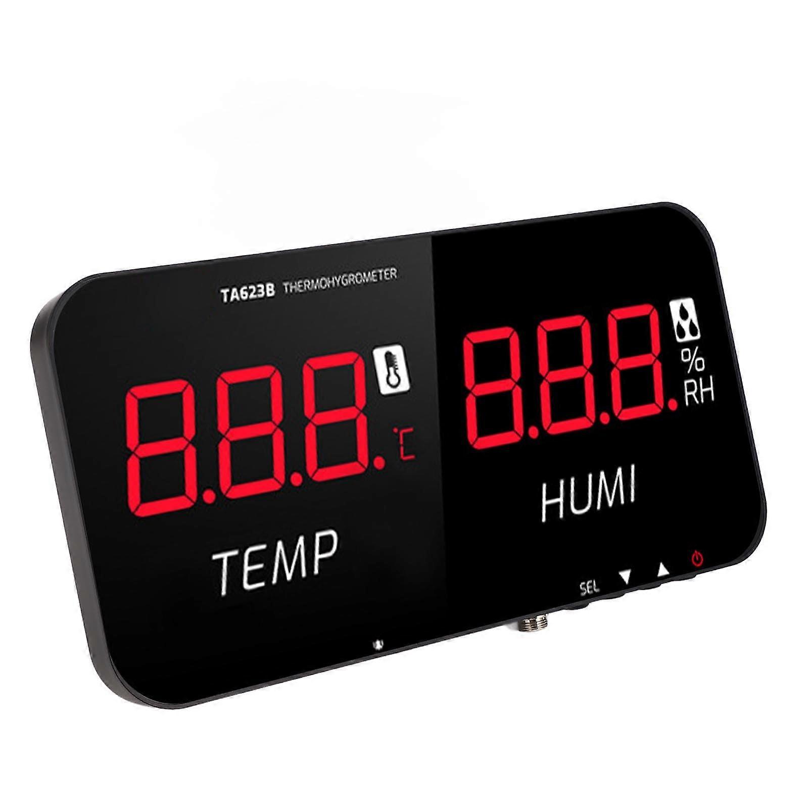 LED Display Hygrometer For Industrial Temperature And Humidity, Digital Sensor, 0100% RH