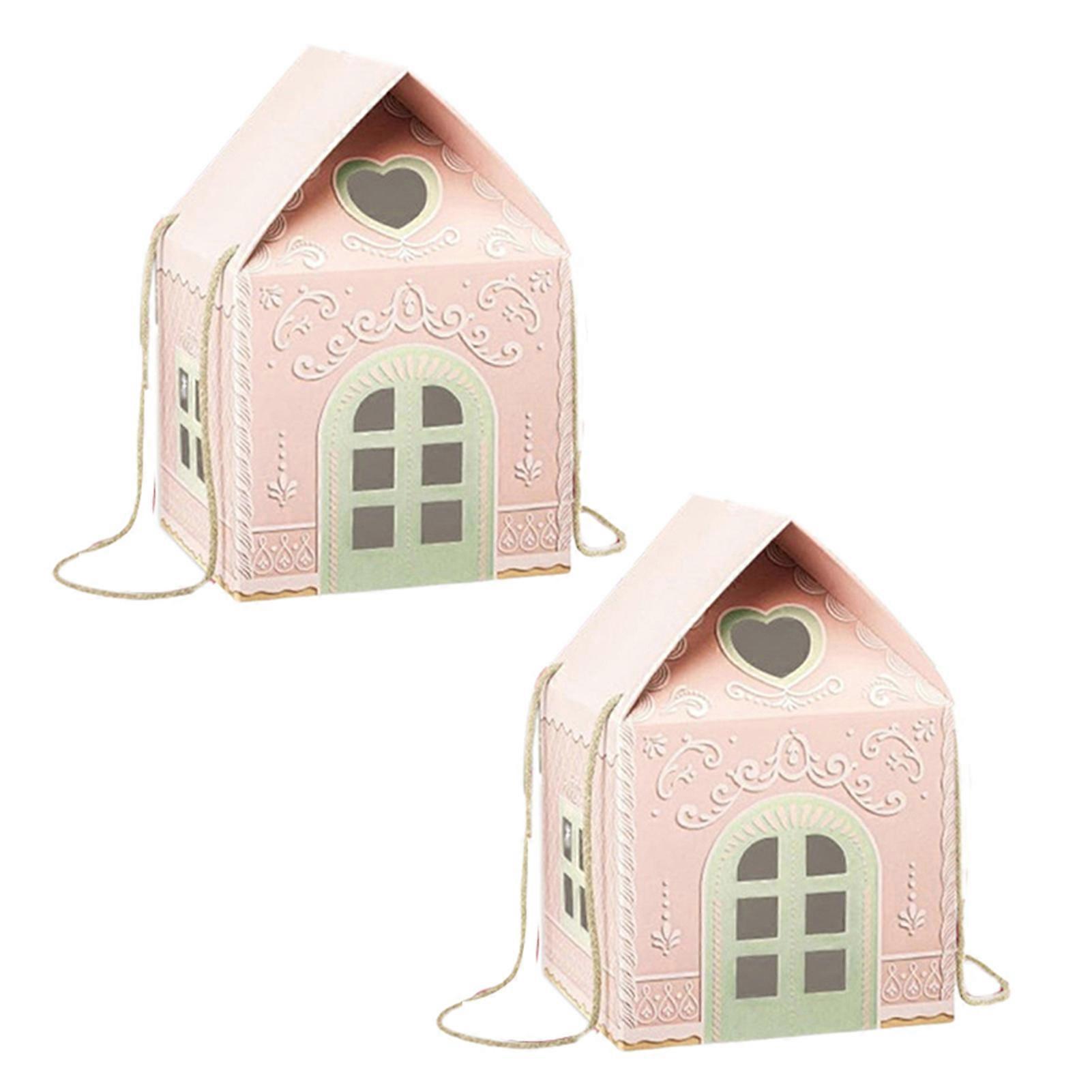 Holiday Cottage Storage Box - for Candy Snacks