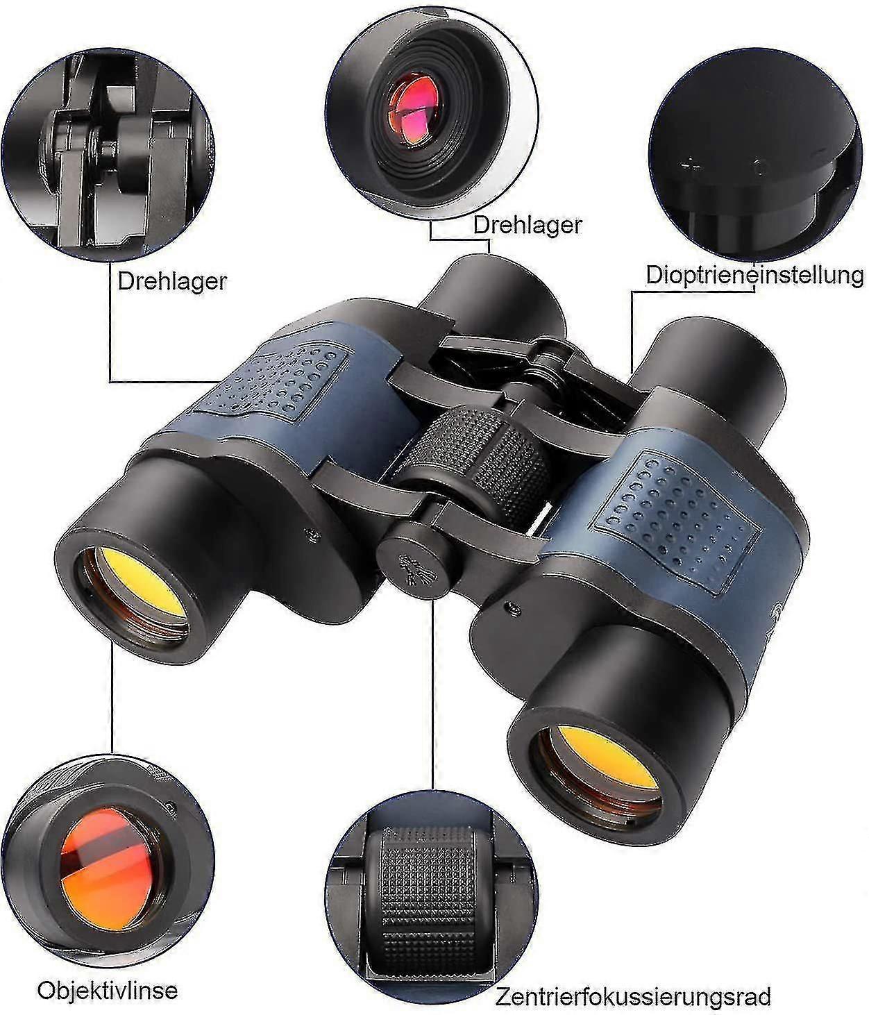 Binoculars 60 X 60 Hd Professional Binoculars