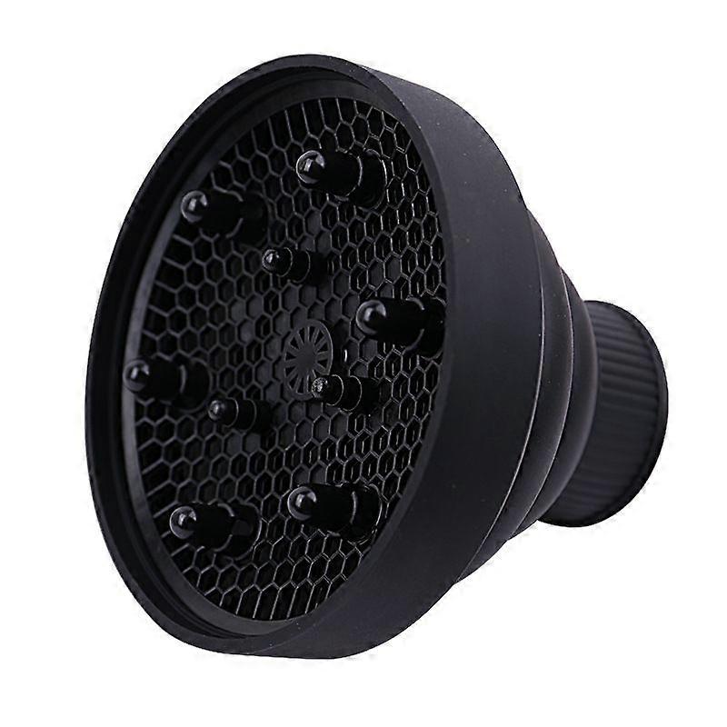 Silicone Hair Dryer Diffuser1pcs-Black