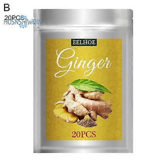 10/20Pcs Joint Heating Decal Herbal Ingredients Ginger Heating Patch