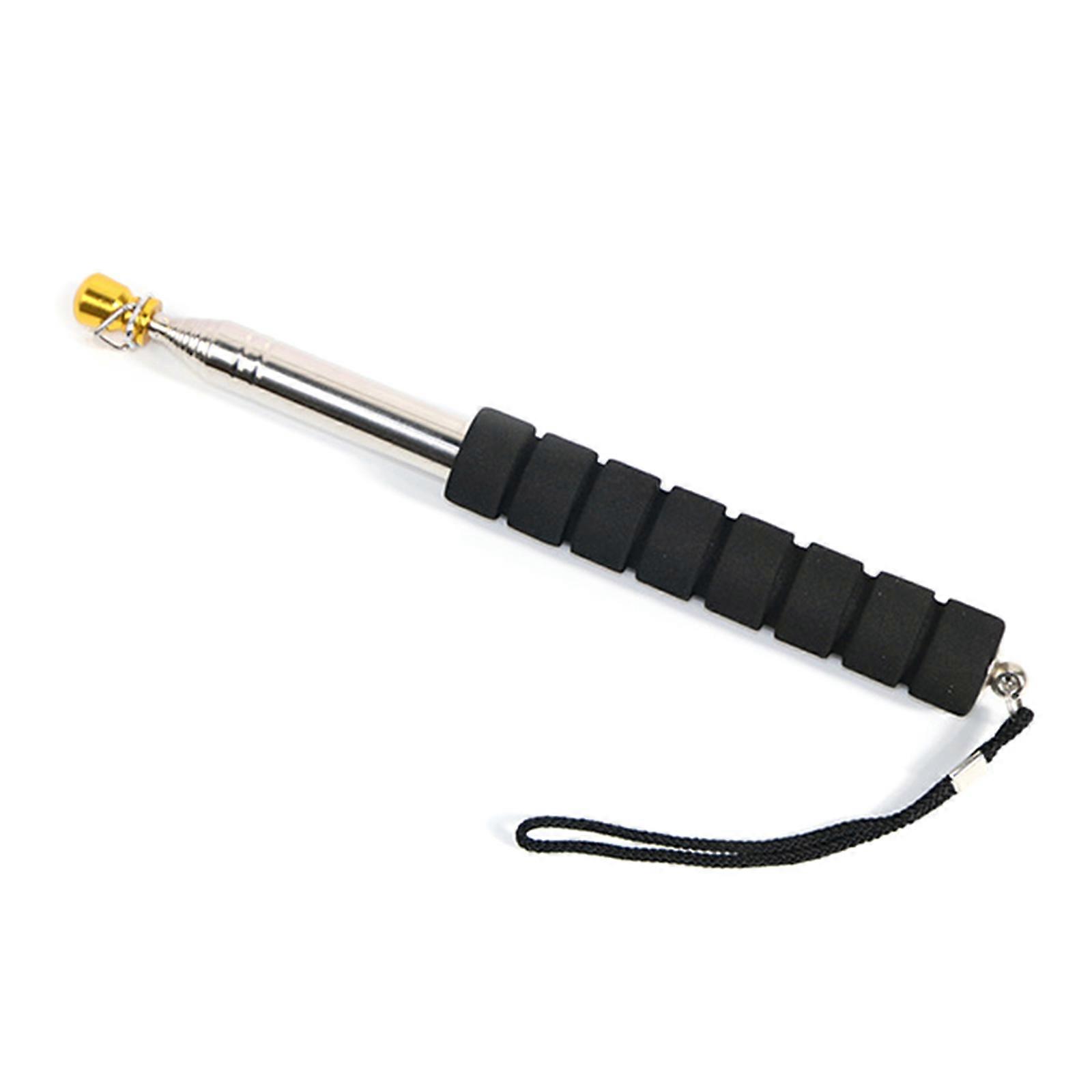 Regulable Handheld Flagpoles Durable Stainless Steel Poles With Nonslip Handle 8 Attachment Clip For Garden Event Multicolor