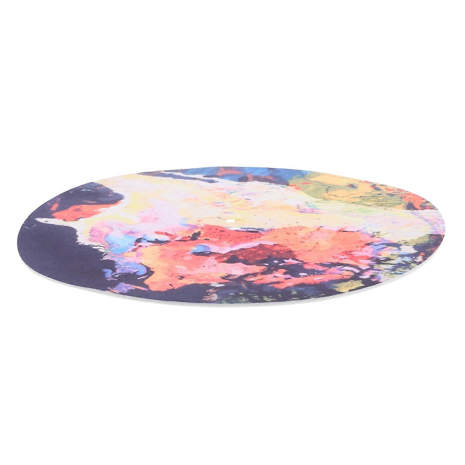 Record Protective Felt Turntable Mat Stability for Multi Color