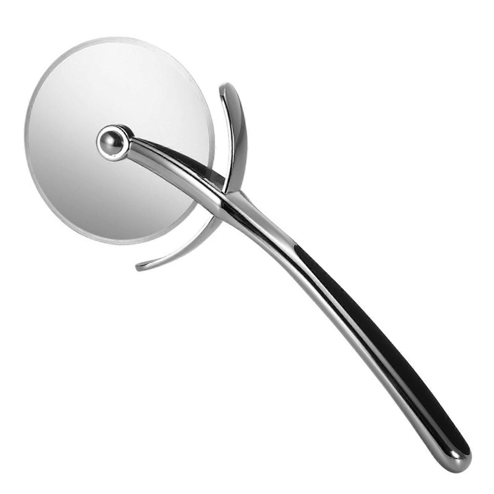 rustproof pizza wheel with non-slip grip Ergonomic handle provides a comfortable, secure non-slip grip. kitchen tool collection