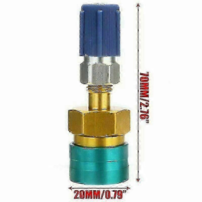 Car Air-conditioning R1234yf To R134a Low Side Quick Coupler Adapter-connector