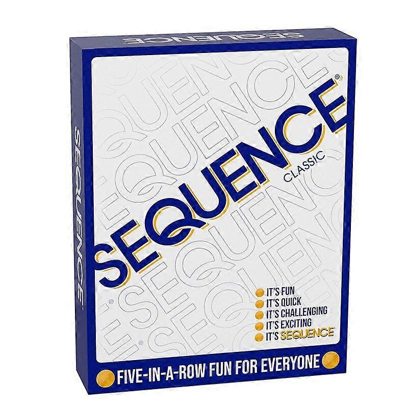 Sequence game, a maze-like game of Gomoku (five-in-a-row), a party game, and a game card game 2.
