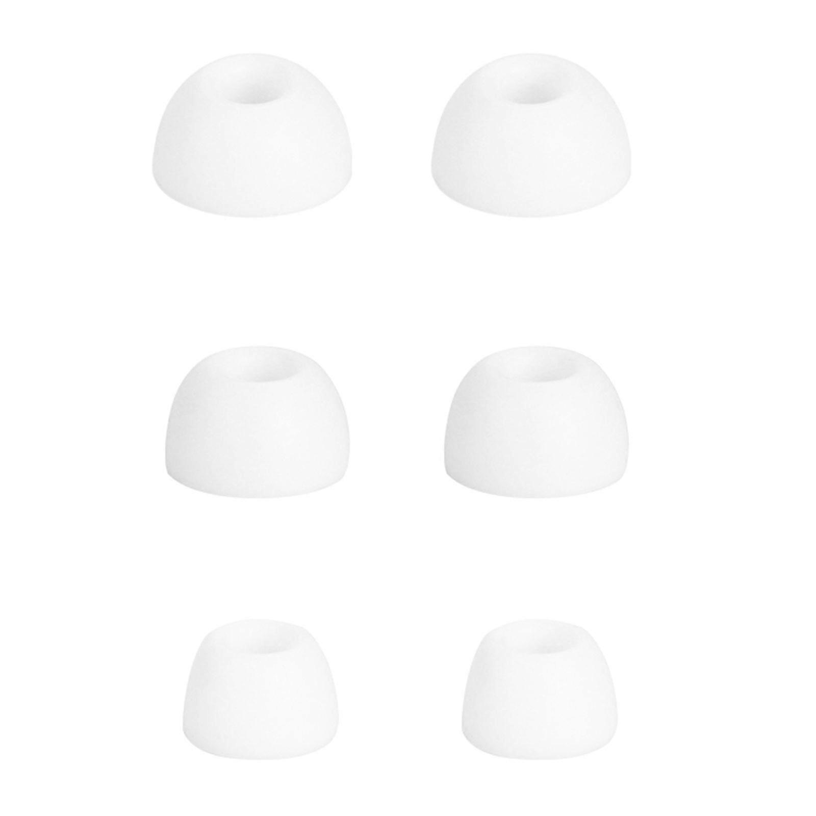 Noise Cancelling Ear Tip Covers Comfortable Enhances Sound Frequency Experience Daily Use For Buds 6/5 Noise Isolating  White