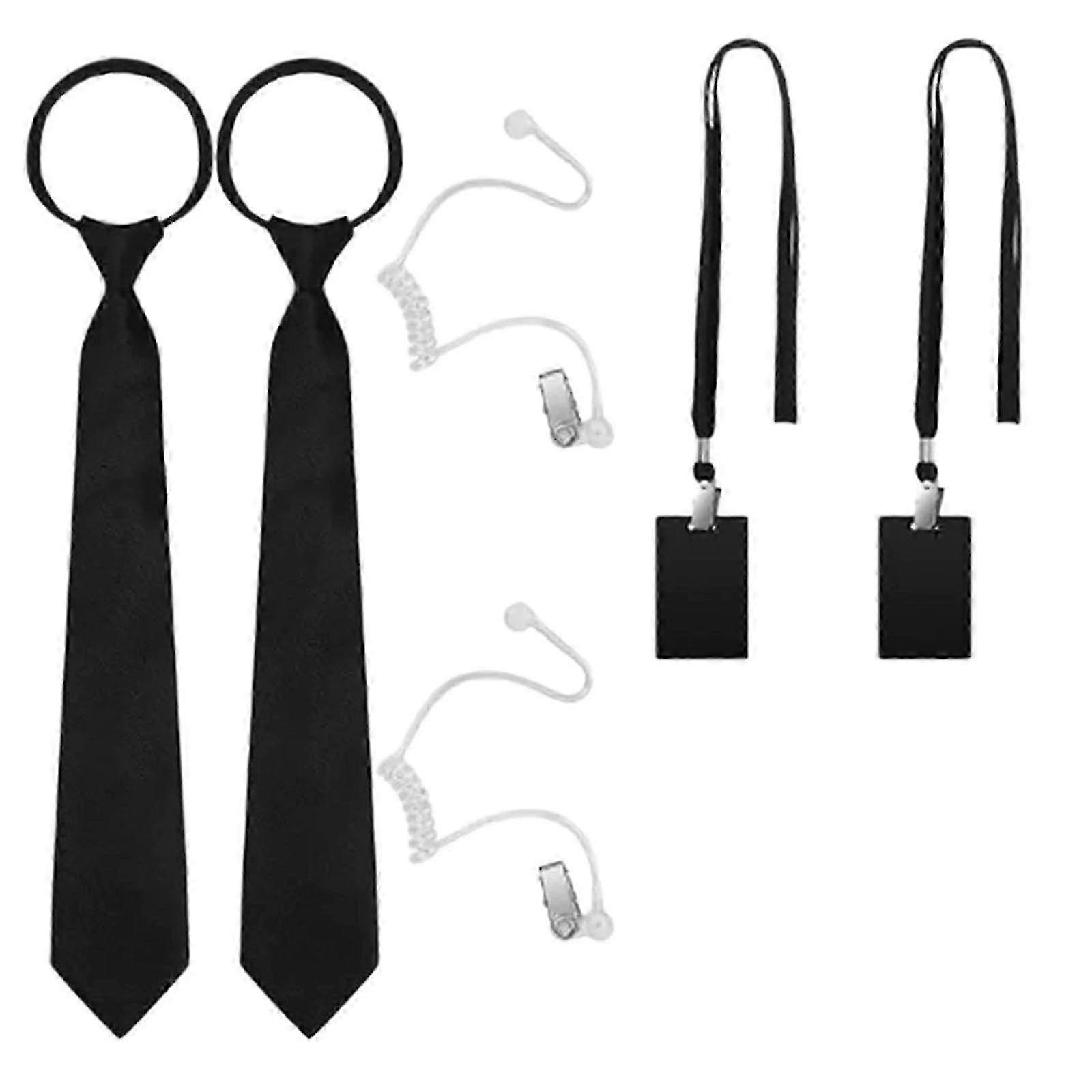 Covert Operations Accessories Bundle with Black Spectacles and Wireless Earpiece